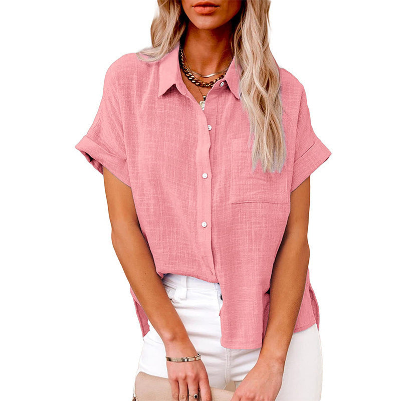 Breeze Linen košilový cardigan