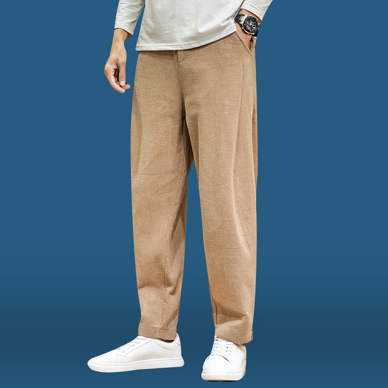 Xinjaro – lněné kalhoty v čínském stylu