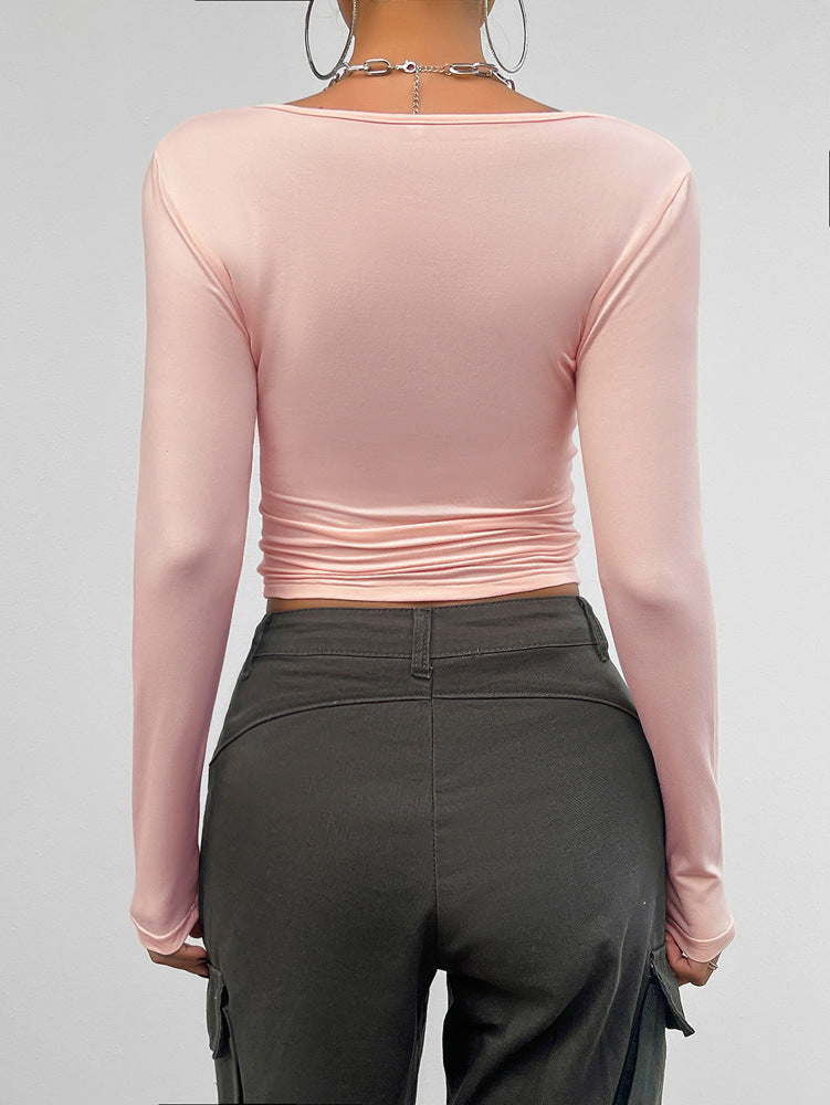 ContourEase – elegantní top s dlouhým rukávem