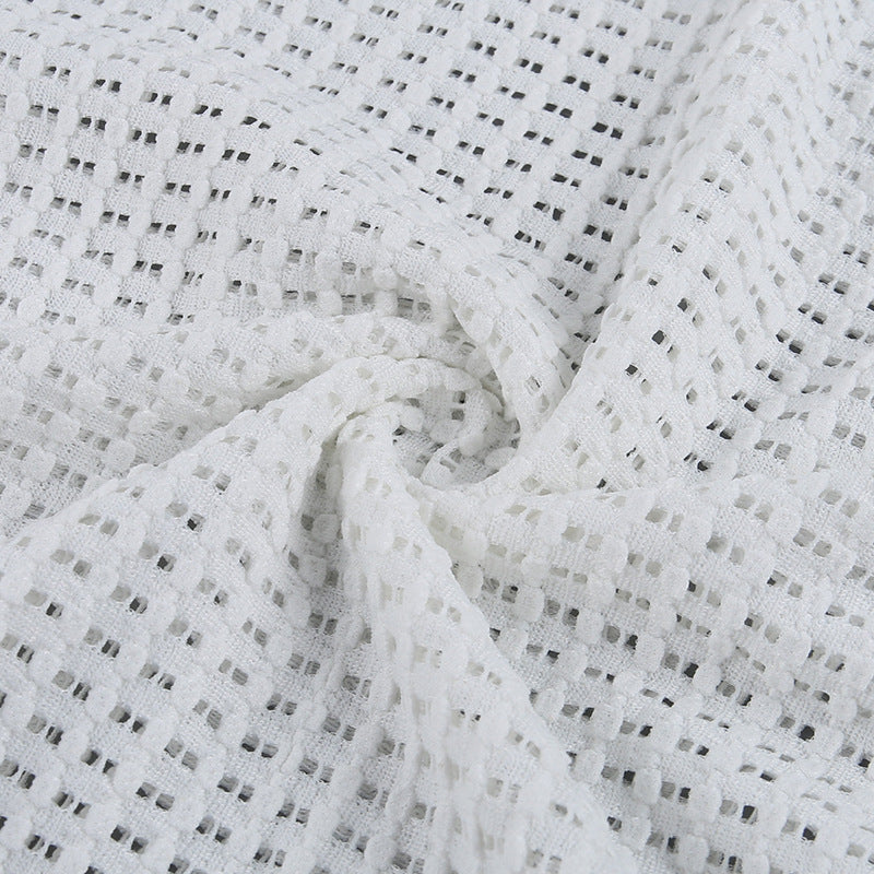 Riviera – síťovaný komplet s výřezy a halterneck topem