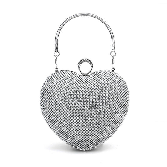 DiamondLuxe – dámská společenská kabelka s diamantovým efektem