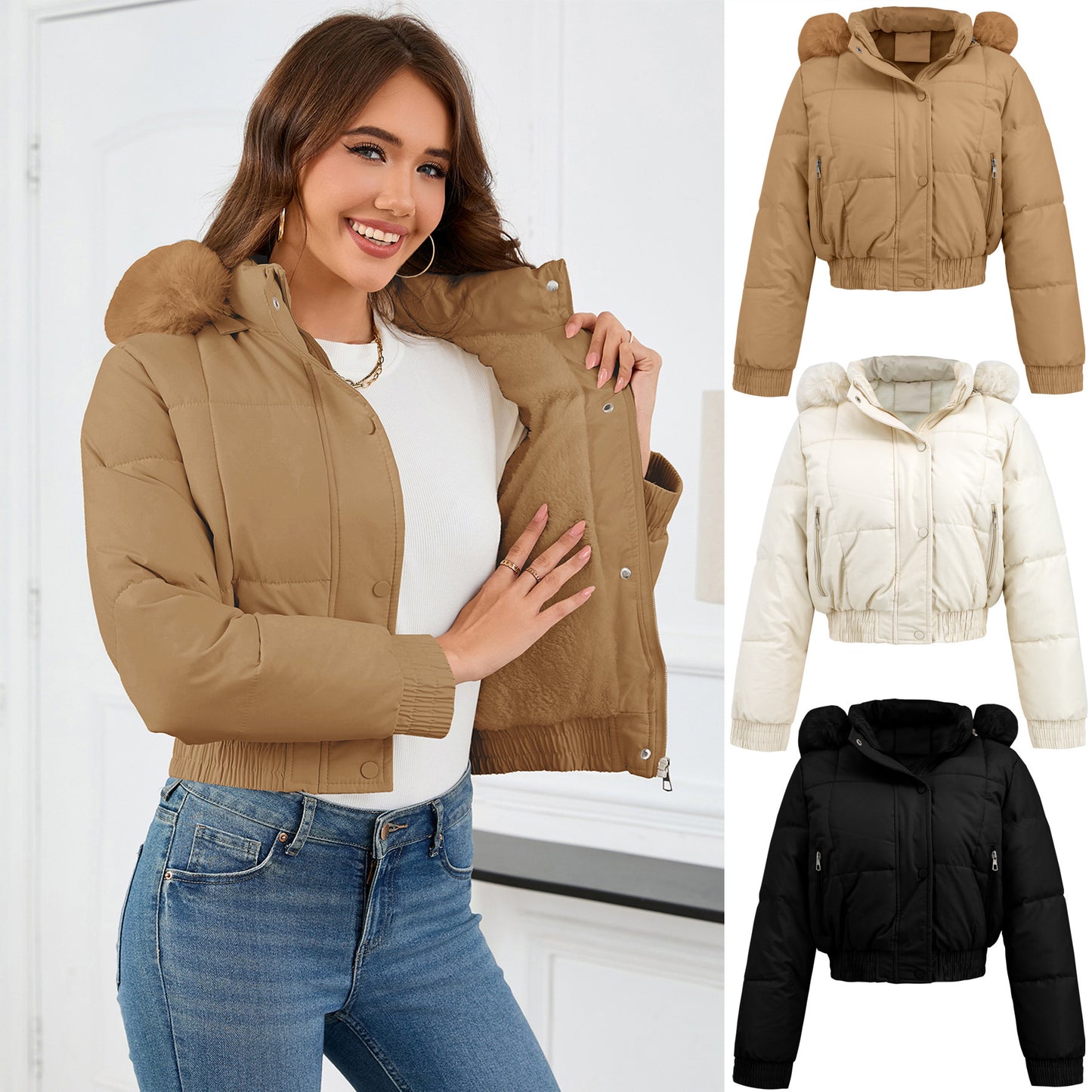 Urban Cozy – dámská zesílená prošívaná bunda