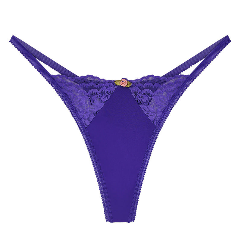 Lace Whisper – bezešvá krajková tanga