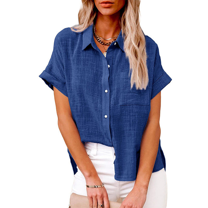 Breeze Linen košilový cardigan