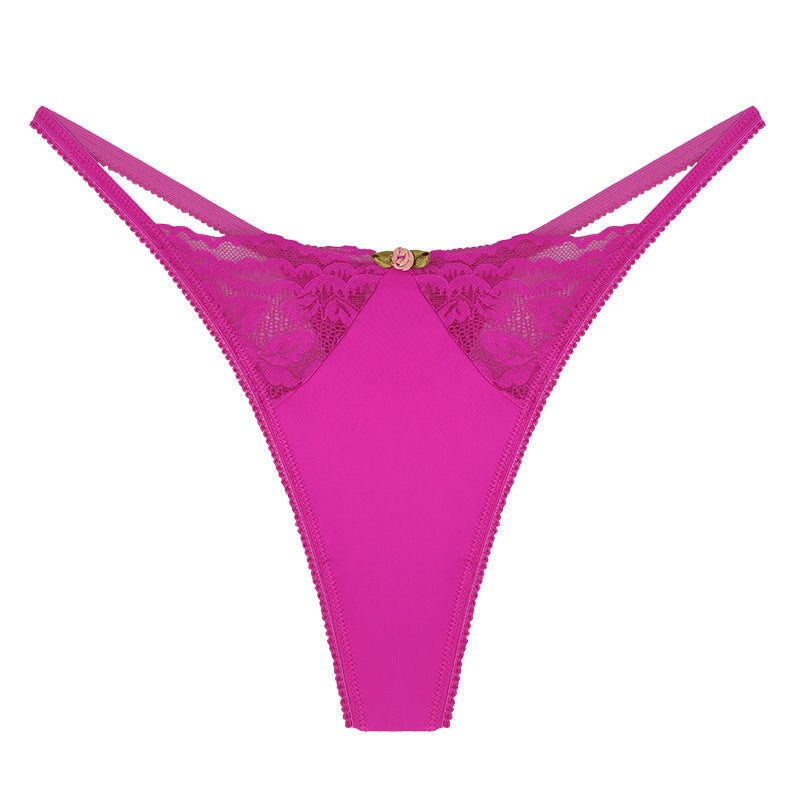 Lace Whisper – bezešvá krajková tanga