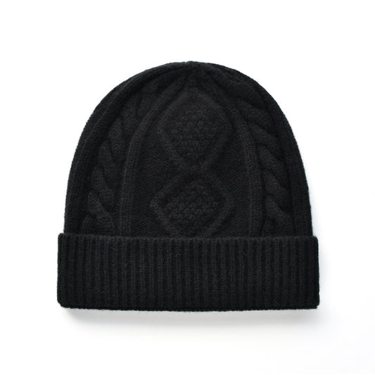 Velmira – dámská pletená čepice s diamantovou texturou