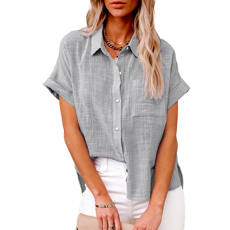 Breeze Linen košilový cardigan