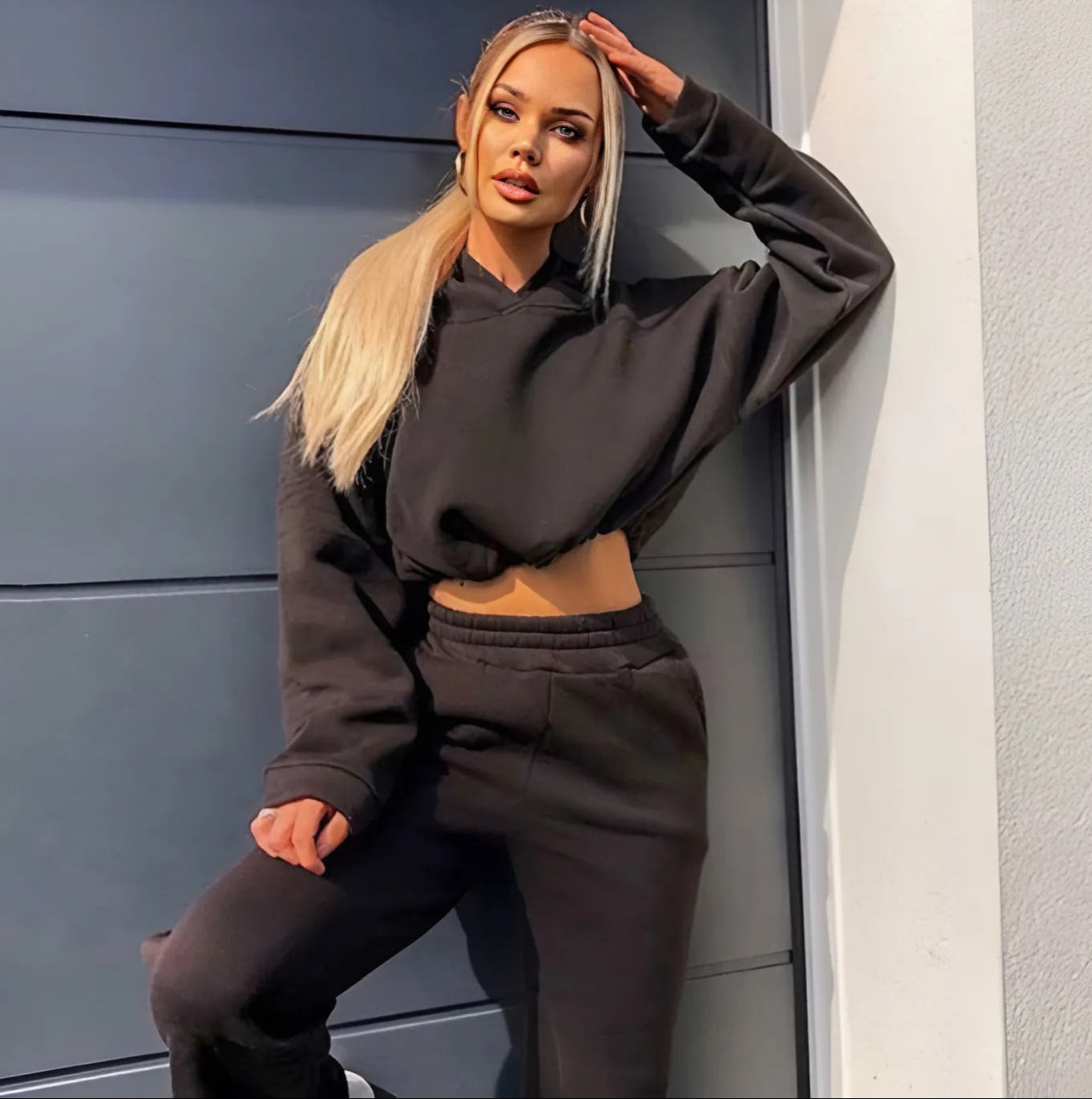 Urban Luxe oversized tracksuit