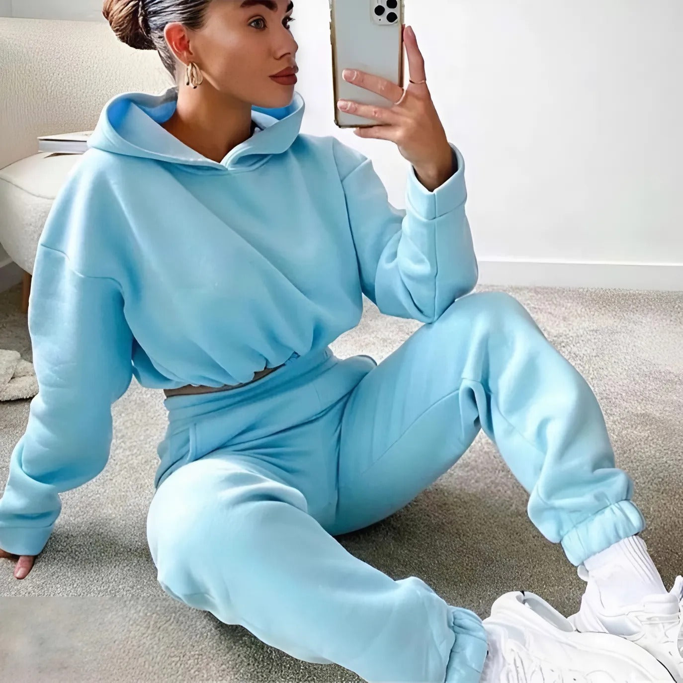 Urban Luxe oversized tracksuit