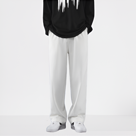 Ferrolo – pánské bavlněné kalhoty rovného střihu