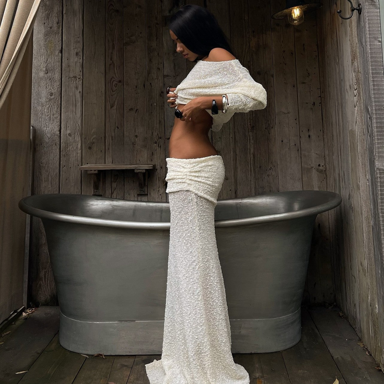 Soft Grace – elegantní plisovaný set