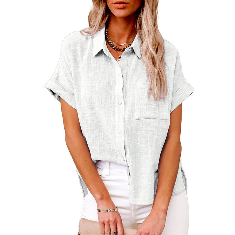 Breeze Linen košilový cardigan