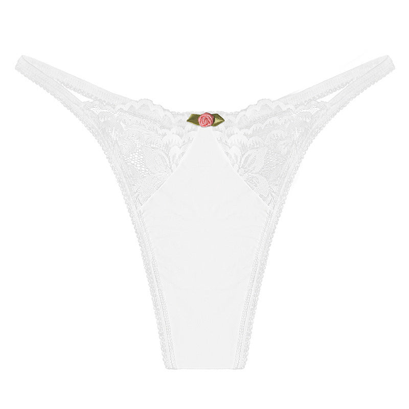 Lace Whisper – bezešvá krajková tanga