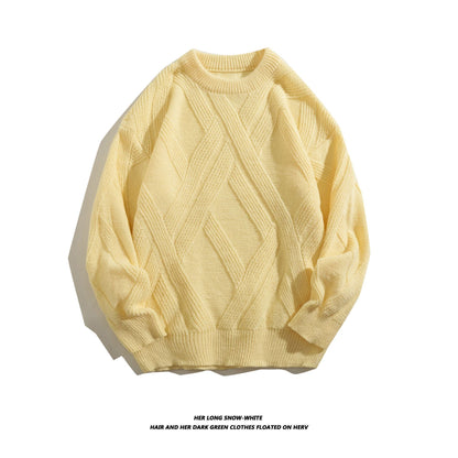 Pánský svetr ze ztluštěné základní vlny