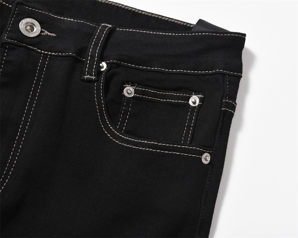 HighStreet – černé slim fit džíny