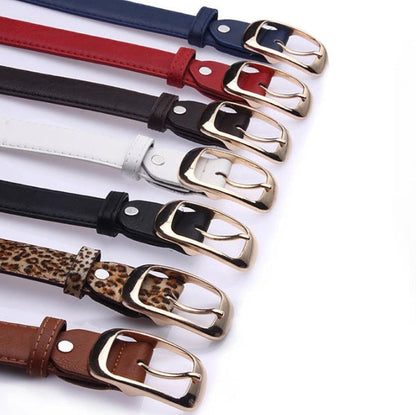 Mirano – korejský dámský opasek s kovovou přezkou