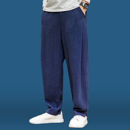 Xinjaro – lněné kalhoty v čínském stylu