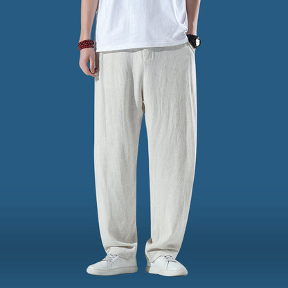 Xinjaro – lněné kalhoty v čínském stylu