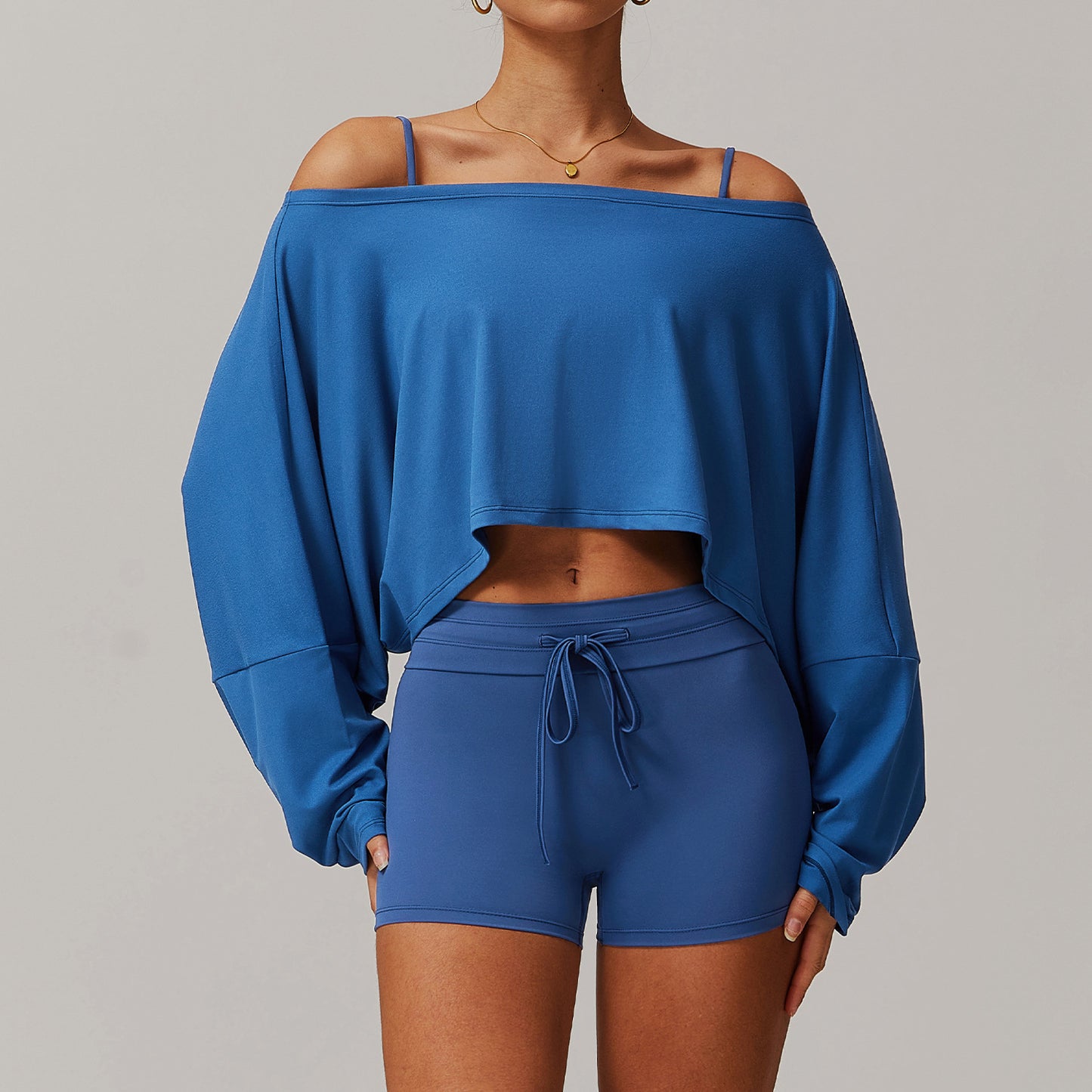 SilkFlex – dámská sada na jógu s odhalenými rameny