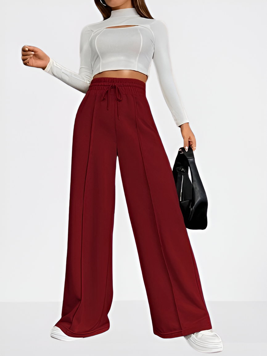 Stravora – volnočasové kalhoty s širokými nohavicemi