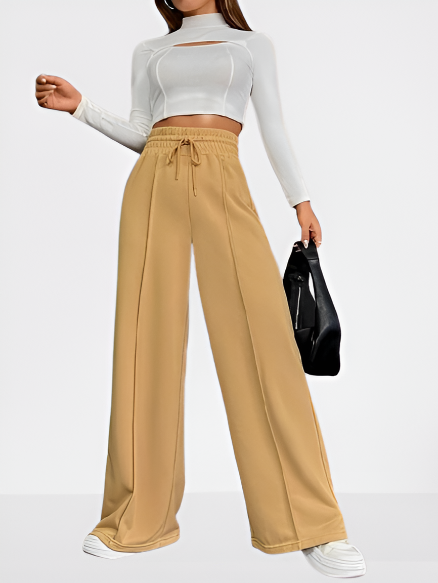 Stravora – volnočasové kalhoty s širokými nohavicemi