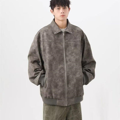 Volná bunda Ruoshua v korejské módě