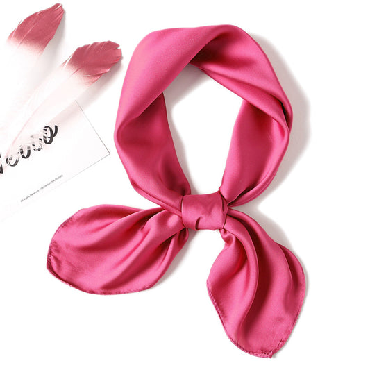 Sorelli – dámský elegantní jednobarevný hedvábný šátek