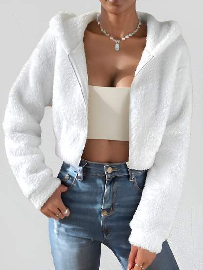 Furvia – ležérní mikina s kapucí na zip