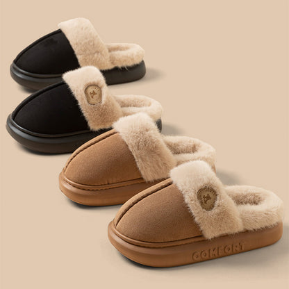 FleeceNest – zimní domácí pantofle s fleecovou podšívkou