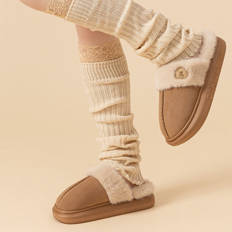 FleeceNest – zimní domácí pantofle s fleecovou podšívkou