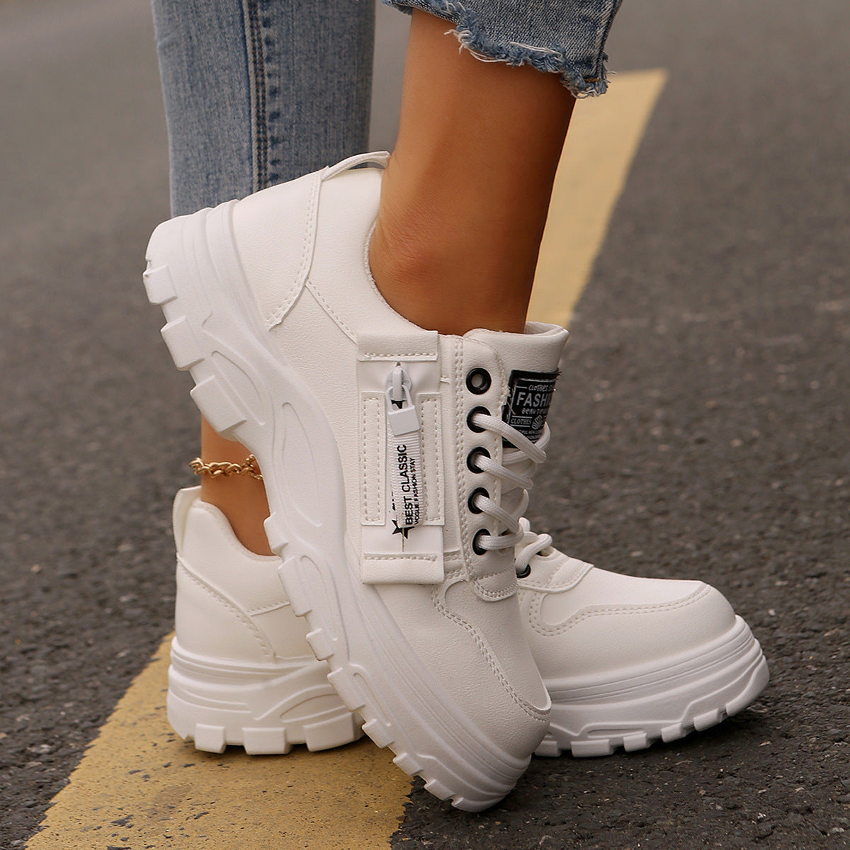 ZipRunner – dámské sportovní boty s bočním zipem