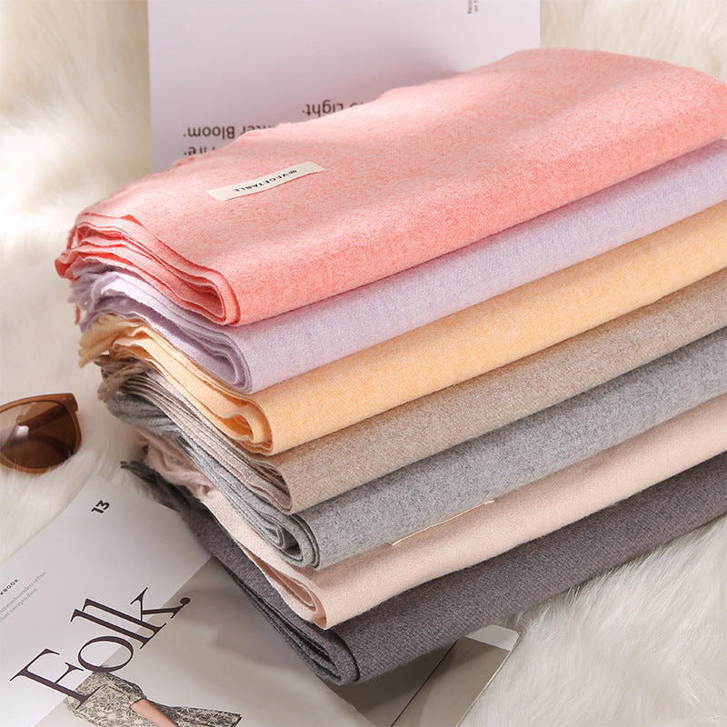 Cavelli – dámská zimní oboustranná šála s třásněmi