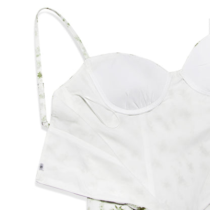 Florivina – přiléhavé šaty se špagetovými ramínky