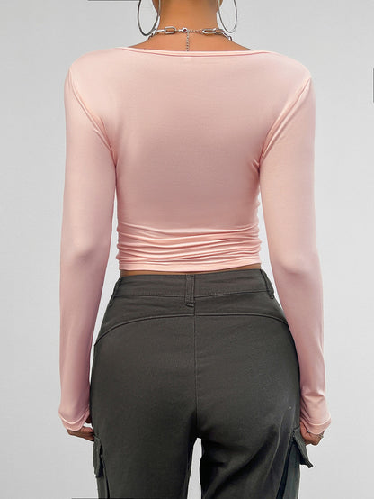 ContourEase – elegantní top s dlouhým rukávem