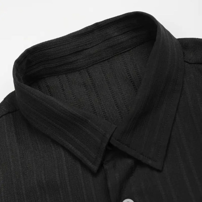 Velvero – pánský komplet s pruhovaným vzorem