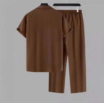 Velvero – pánský komplet s pruhovaným vzorem