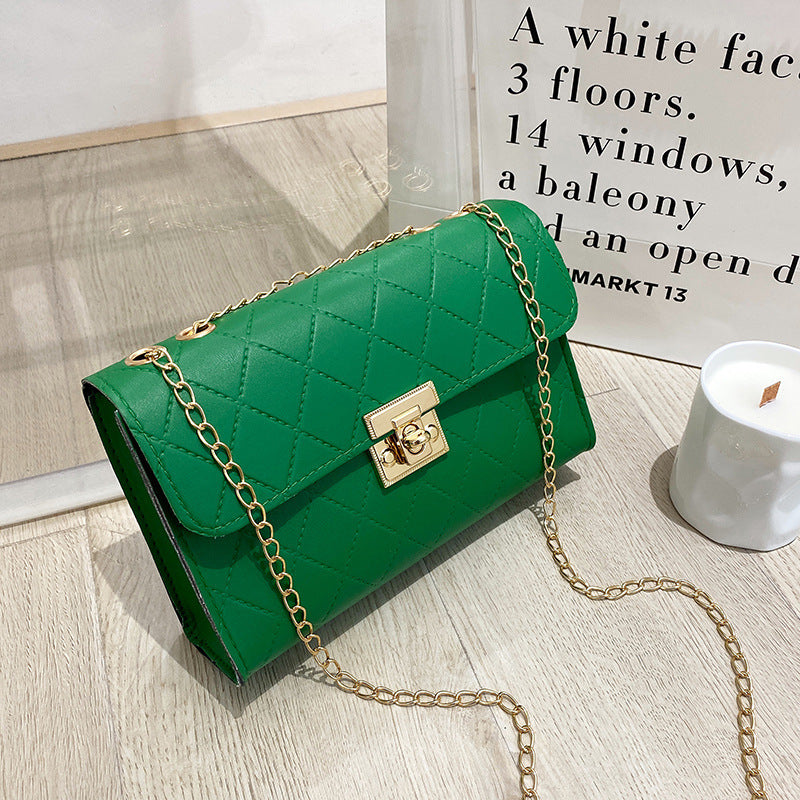 CheckLuxe – dámská kabelka přes rameno s kostkovaným vzorem