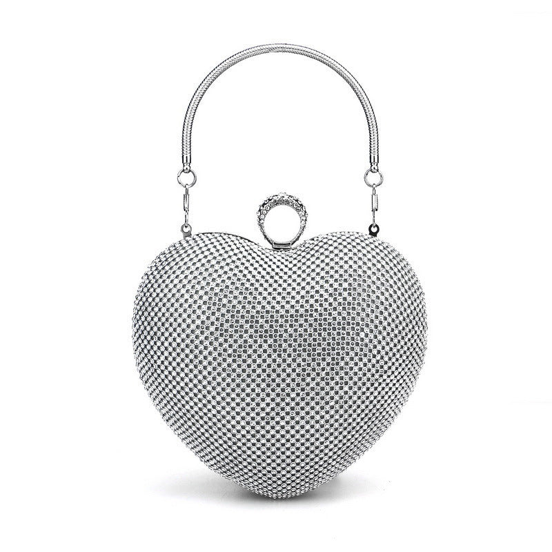 DiamondLuxe – dámská společenská kabelka s diamantovým efektem