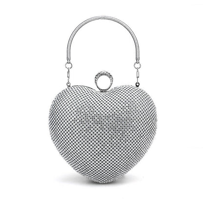 DiamondLuxe – dámská společenská kabelka s diamantovým efektem