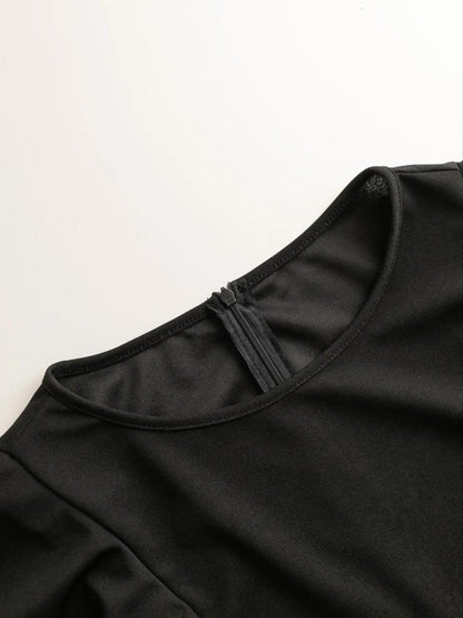 Mono con volantes de cintura alta de RuffleMuse