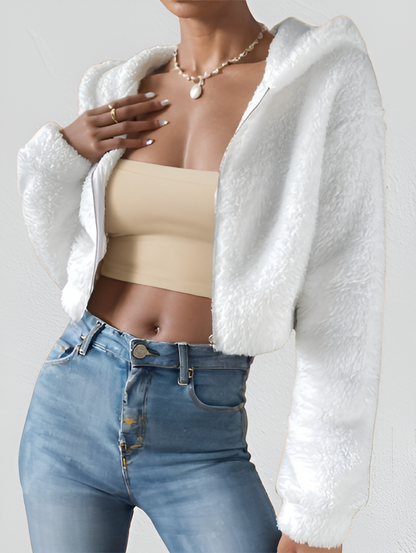 Furvia – ležérní mikina s kapucí na zip