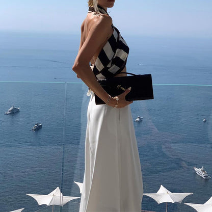 UrbanEase – elegantní široké kalhoty s kapsami