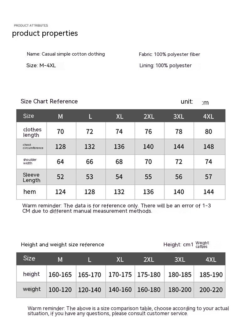 Pánská mikina s kapucí, prošívaná bunda, zahuštěné bavlněné oblečení, volné ležérní bavlněné bundy