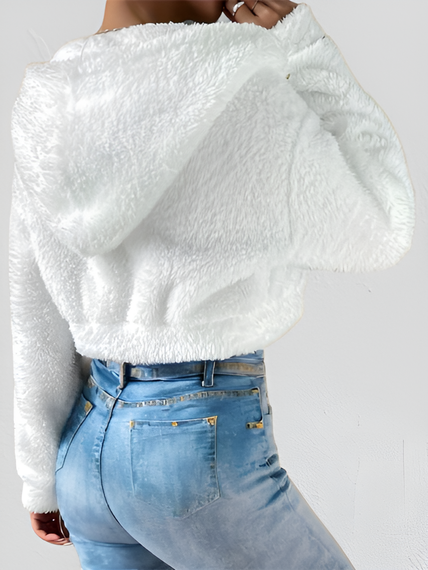 Furvia – ležérní mikina s kapucí na zip