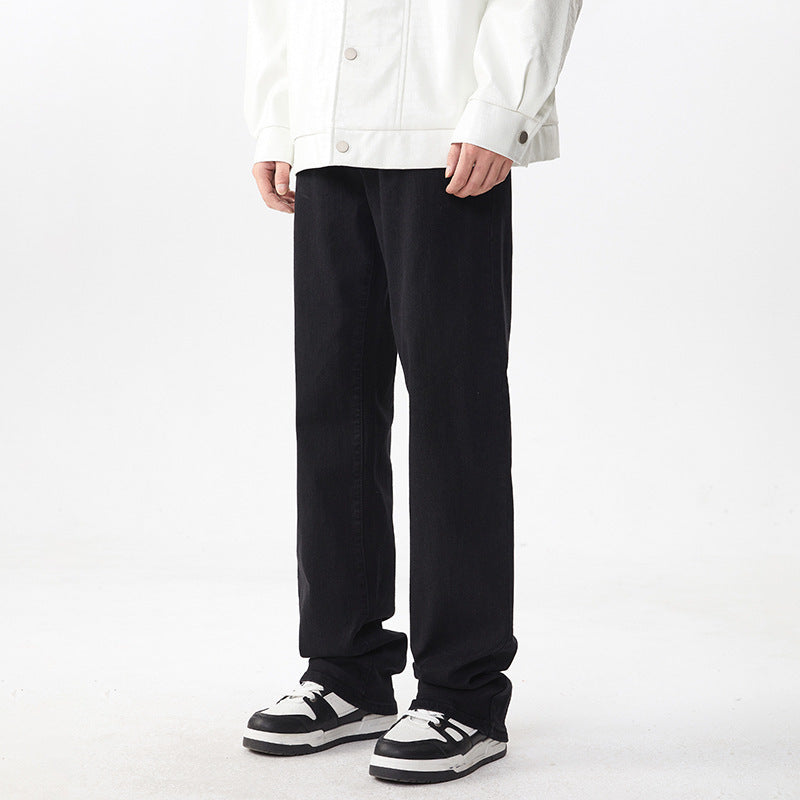 Retrovibe – volné rovné džíny s širokými nohavicemi