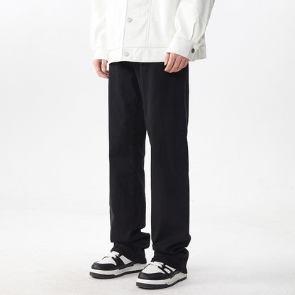 Retrovibe – volné rovné džíny s širokými nohavicemi