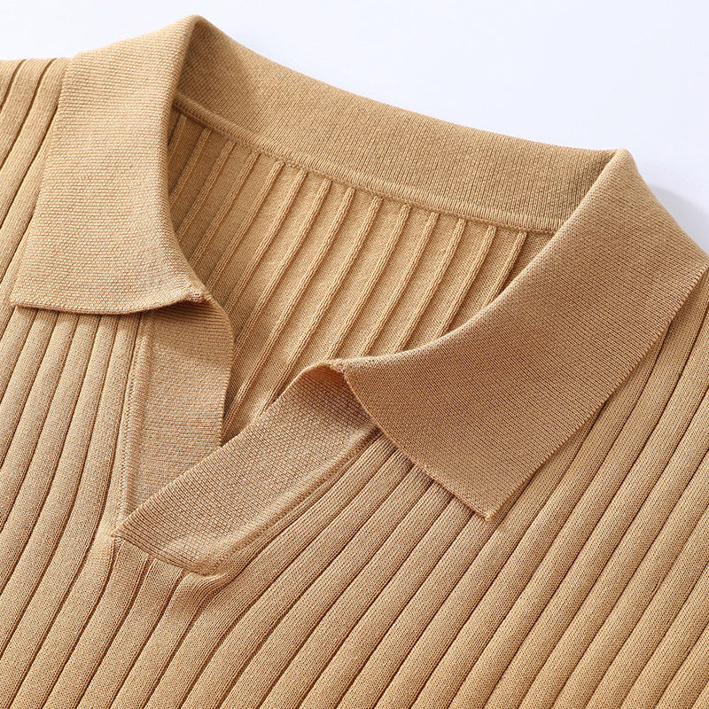 Vellaro – pánské polo tričko z ledového hedvábí