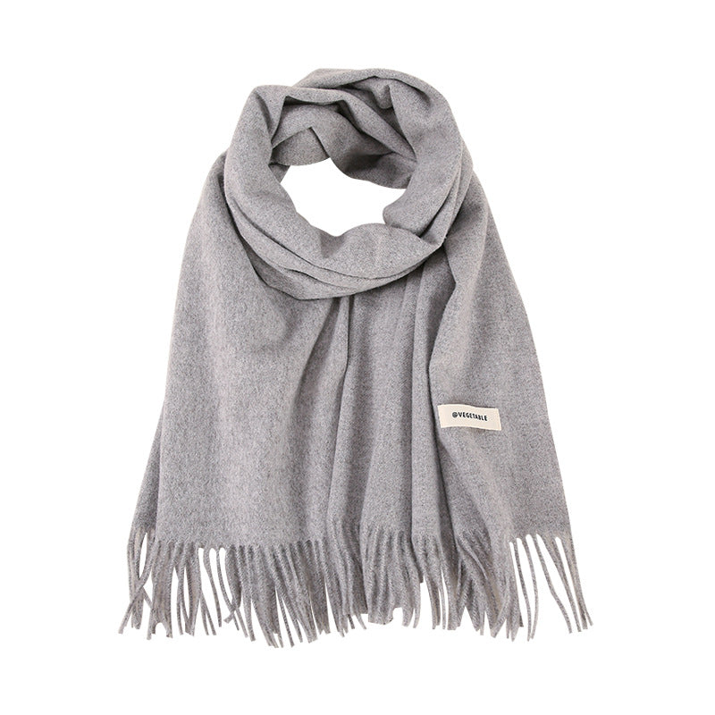 Cavelli – dámská zimní oboustranná šála s třásněmi