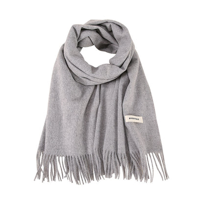 Cavelli – dámská zimní oboustranná šála s třásněmi