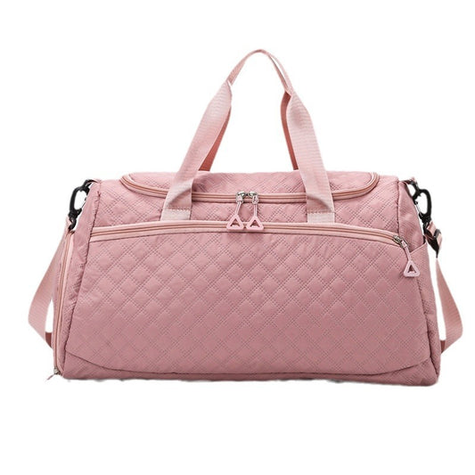 FlexTrip – velkokapacitní cestovní taška s kosočtvercovým vzorem